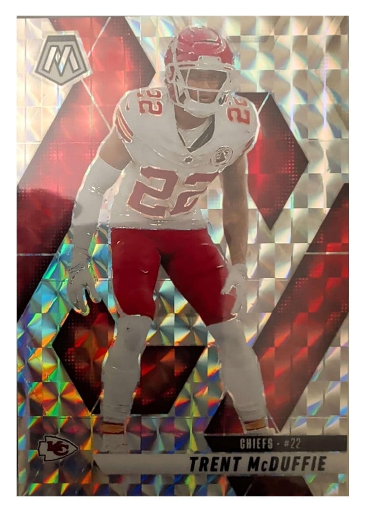 2025 Panini Mosaic Base Set Trent McDuffie #140 card