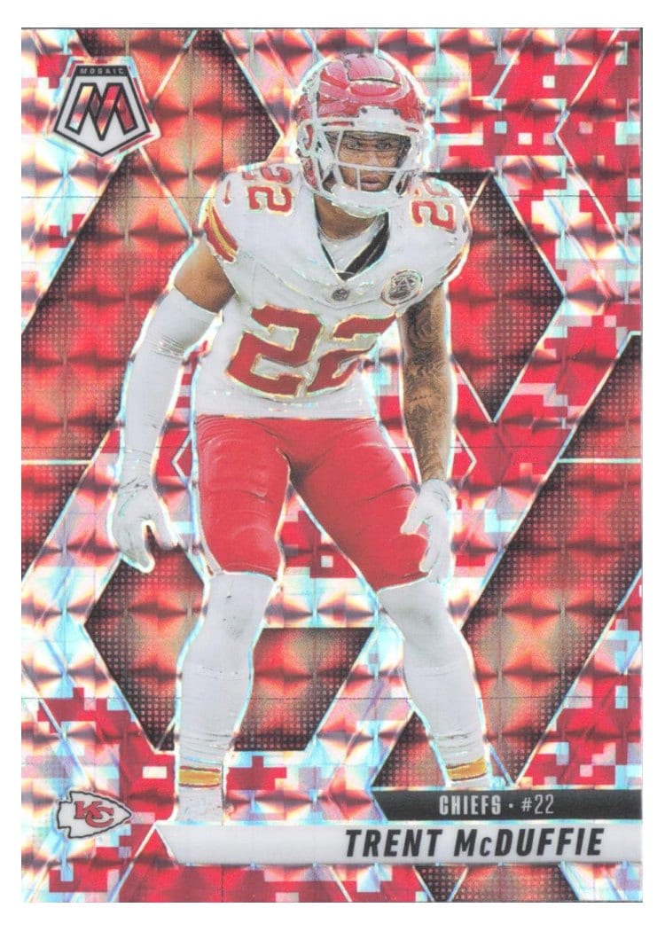 2025 Panini Mosaic Base Set Trent McDuffie #140 card