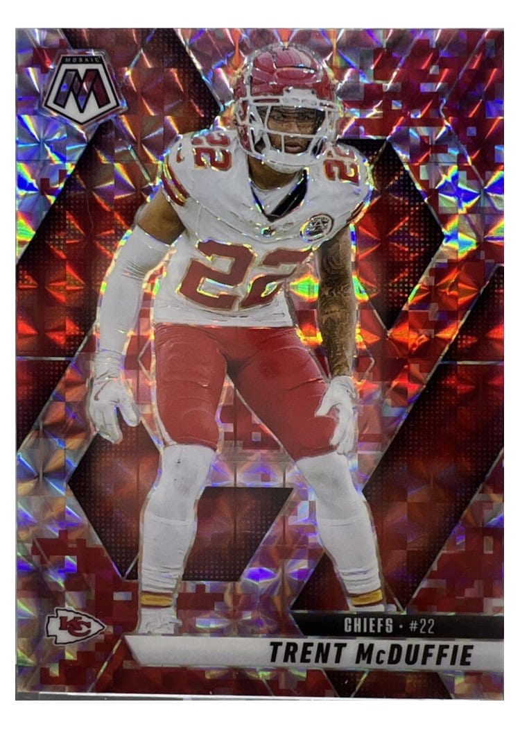 2025 Panini Mosaic Base Set Trent McDuffie #140 card