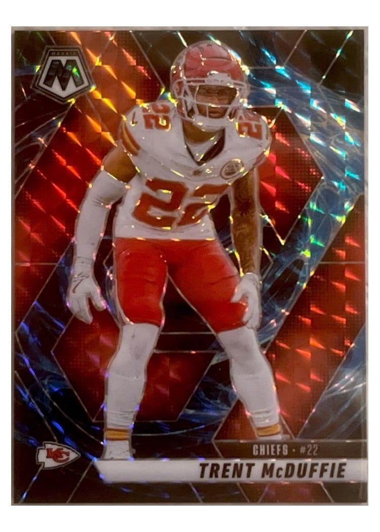 2025 Panini Mosaic Base Set Trent McDuffie #140 card