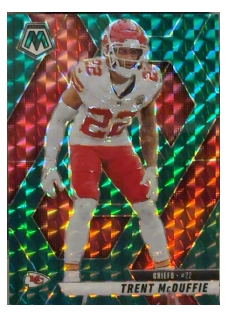 2025 Panini Mosaic Base Set Trent McDuffie #140 card