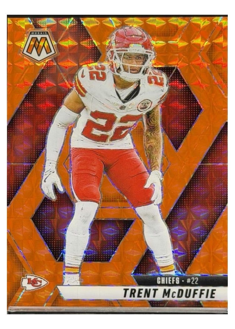 2025 Panini Mosaic Base Set Trent McDuffie #140 card