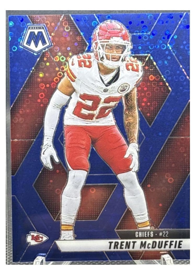 2025 Panini Mosaic Base Set Trent McDuffie #140 card