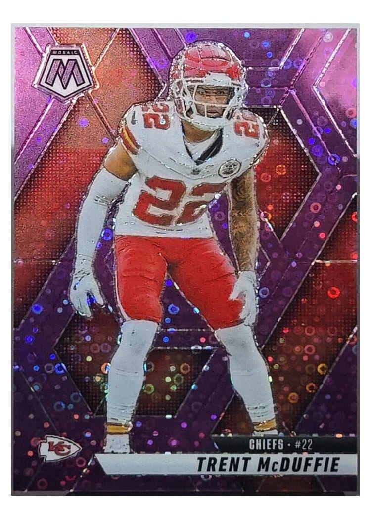 2025 Panini Mosaic Base Set Trent McDuffie #140 card