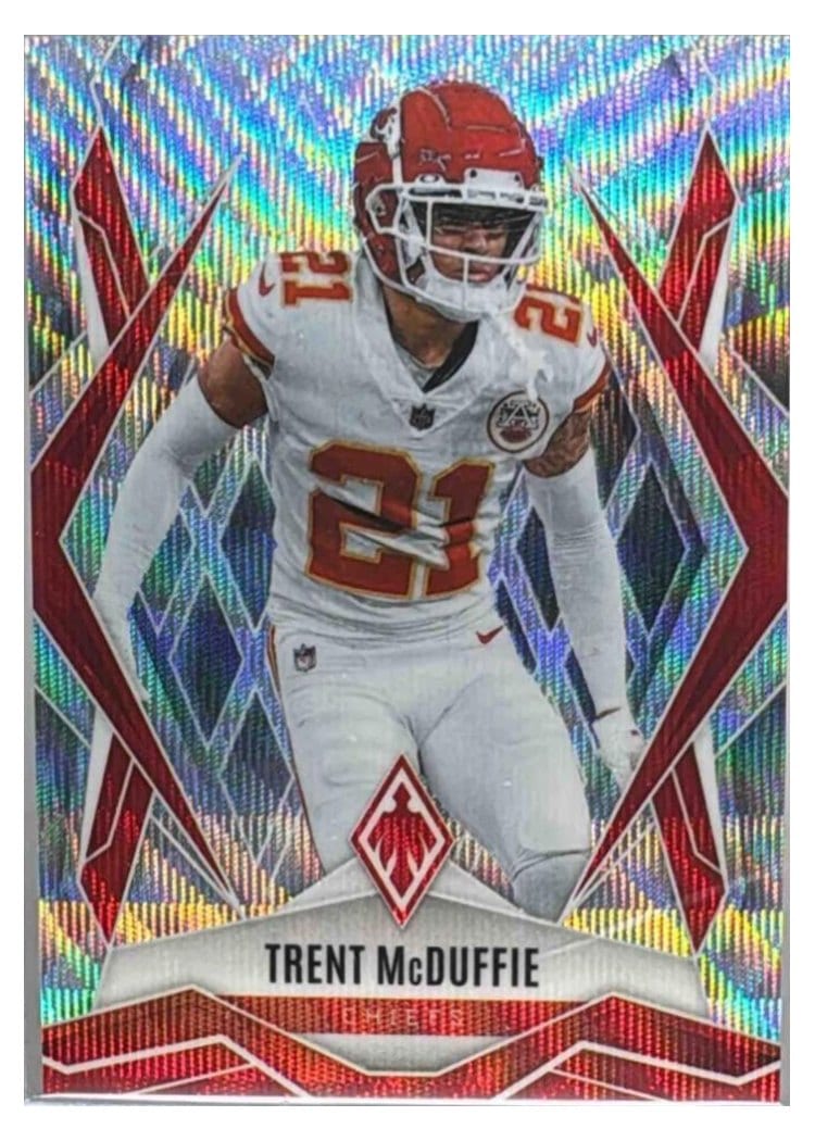 2025 Panini Phoenix Base Set Trent McDuffie Wave #91 card