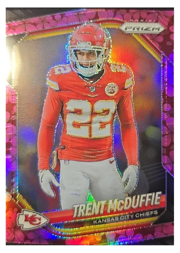 2025 Panini Prizm Base Set Trent McDuffie #177 card