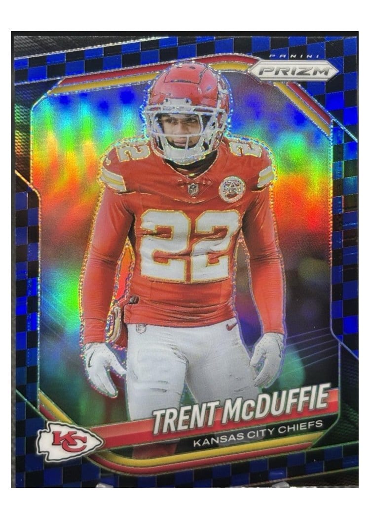 2025 Panini Prizm Base Set Trent McDuffie #177 card