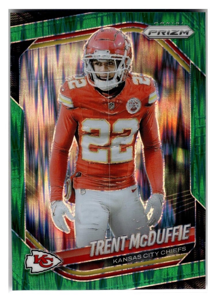 2025 Panini Prizm Base Set Trent McDuffie #177 card