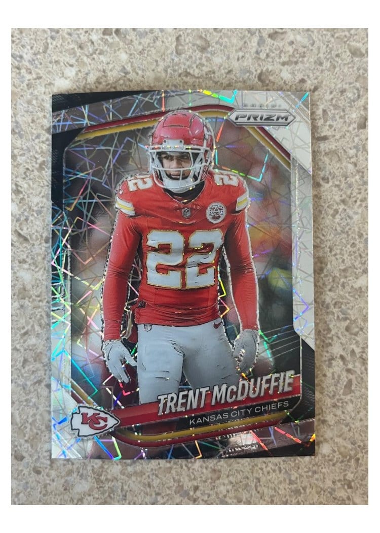2025 Panini Prizm Base Set Trent McDuffie #177 card