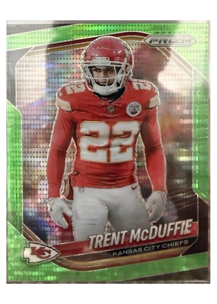 2025 Panini Prizm Base Set Trent McDuffie #177 card