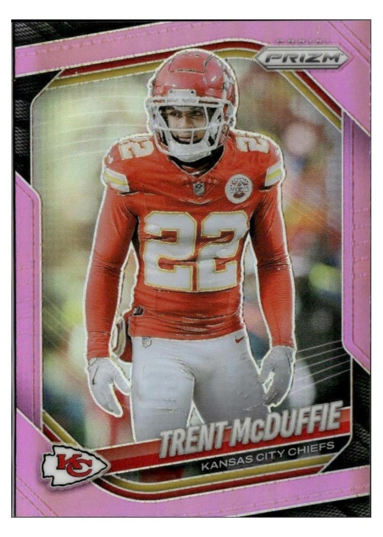 2025 Panini Prizm Base Set Trent McDuffie #177 card