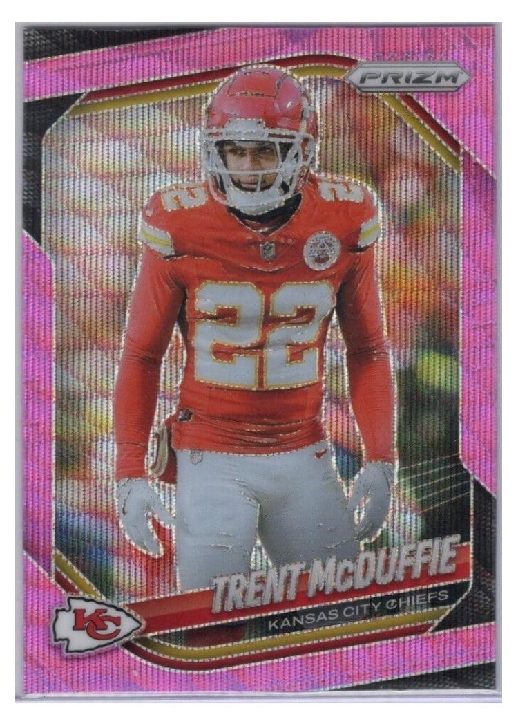 2025 Panini Prizm Base Set Trent McDuffie #177 card