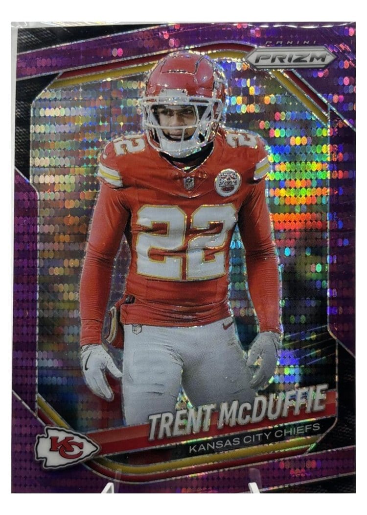 2025 Panini Prizm Base Set Trent McDuffie #177 card