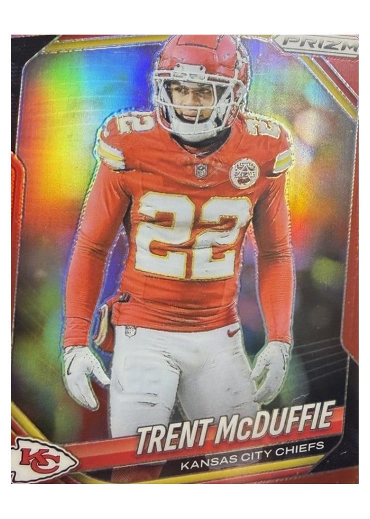 2025 Panini Prizm Base Set Trent McDuffie #177 card