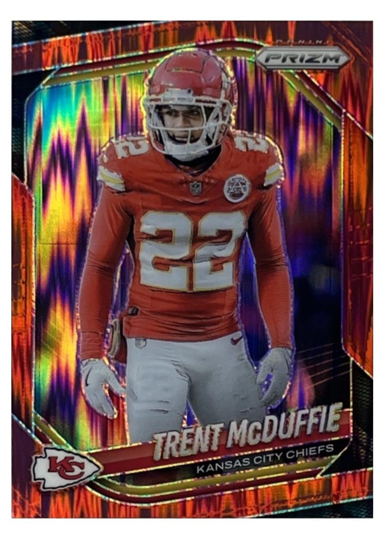 2025 Panini Prizm Base Set Trent McDuffie #177 card