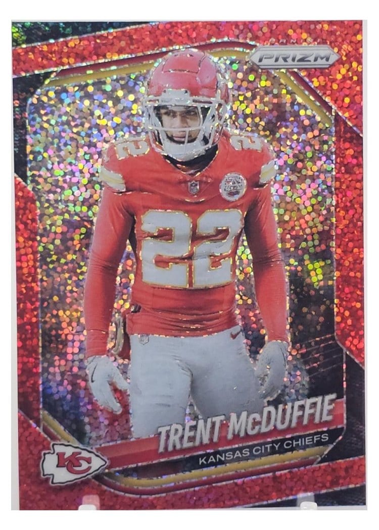 2025 Panini Prizm Base Set Trent McDuffie #177 card