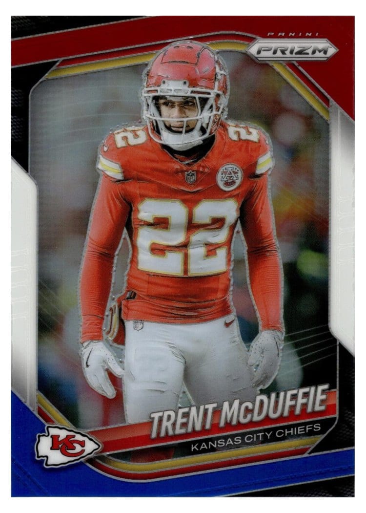 2025 Panini Prizm Base Set Trent McDuffie #177 card