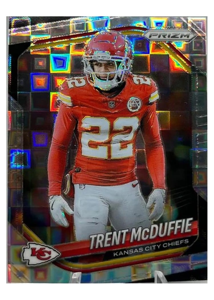 2025 Panini Prizm Base Set Trent McDuffie #177 card