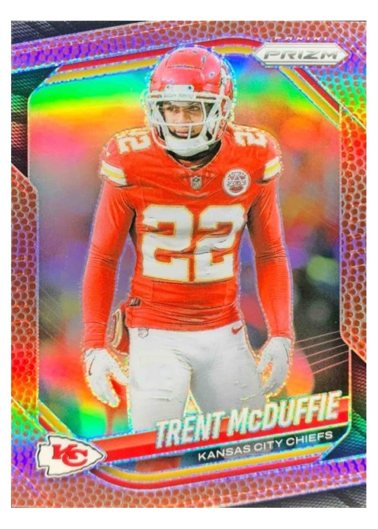 2025 Panini Prizm Base Set Trent McDuffie #177 card