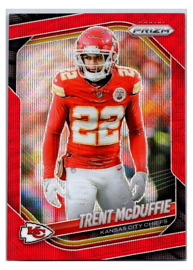 2025 Panini Prizm Base Set Trent McDuffie #177 card