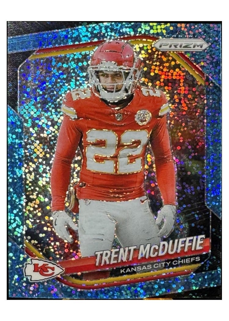 2025 Panini Prizm Base Set Trent McDuffie #177 card