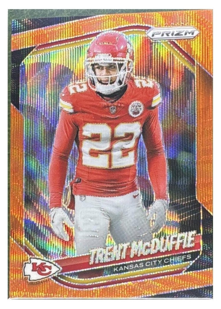 2025 Panini Prizm Base Set Trent McDuffie #177 card