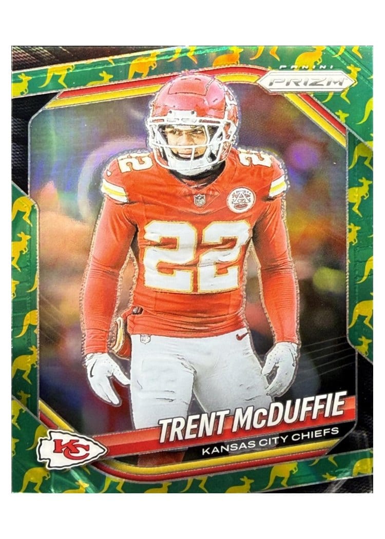 2025 Panini Prizm Base Set Trent McDuffie #177 card