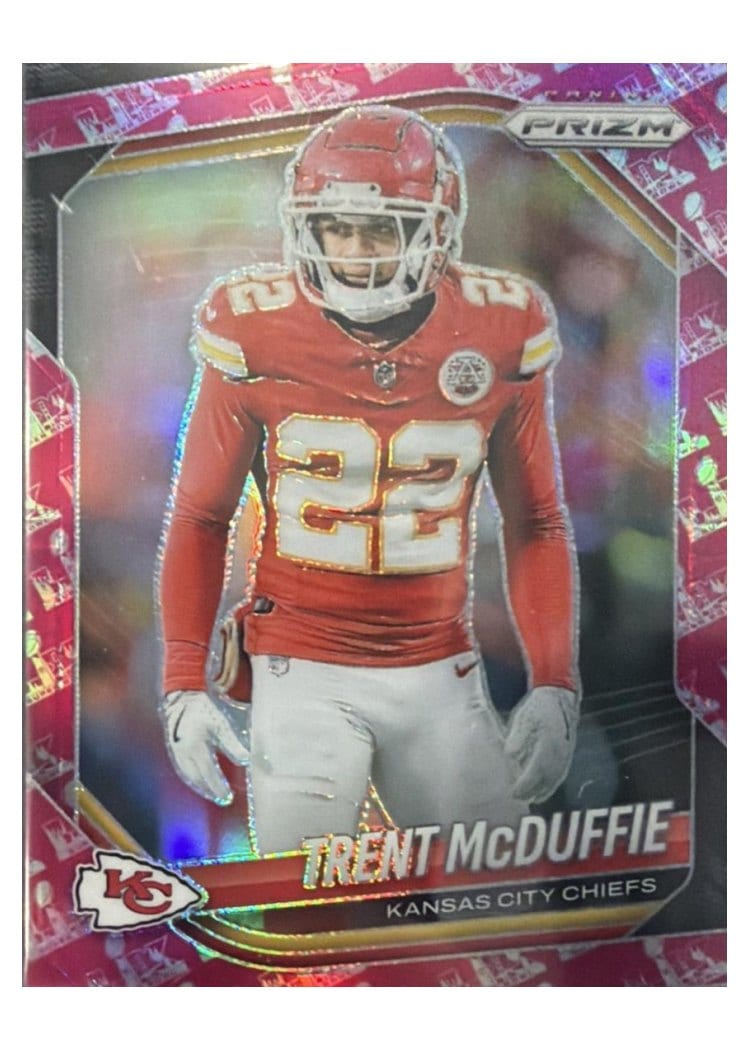 2025 Panini Prizm Base Set Trent McDuffie #177 card