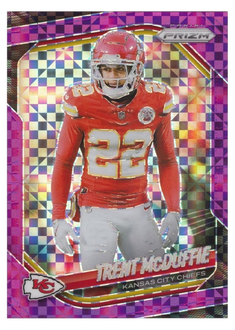 2025 Panini Prizm Base Set Trent McDuffie #177 card