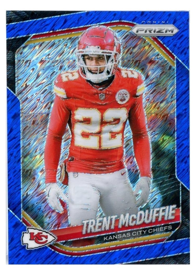 2025 Panini Prizm Base Set Trent McDuffie #177 card