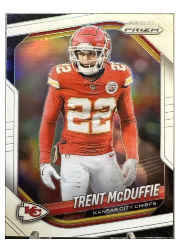 2025 Panini Prizm Base Set Trent McDuffie #177 card