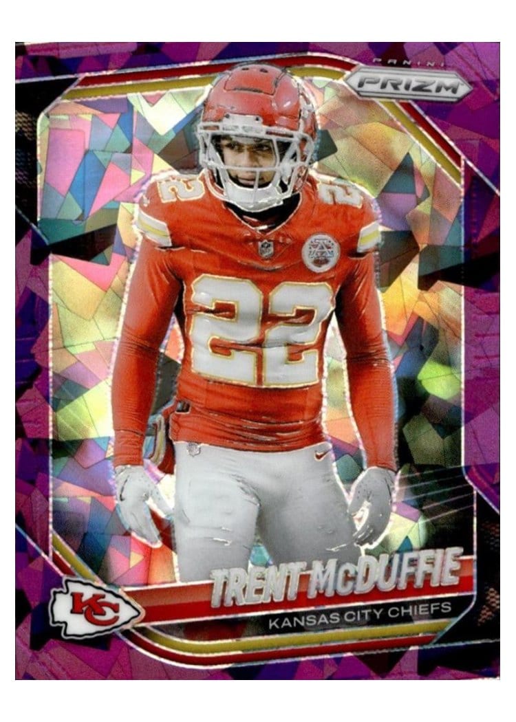 2025 Panini Prizm Base Set Trent McDuffie #177 card