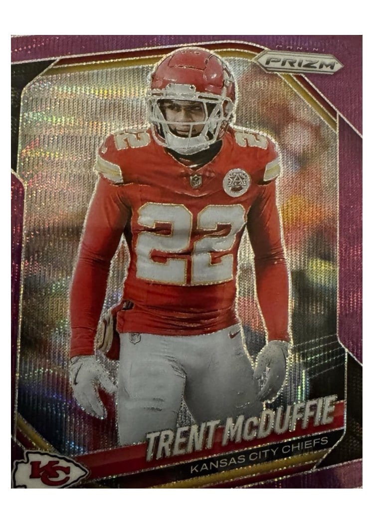 2025 Panini Prizm Base Set Trent McDuffie #177 card