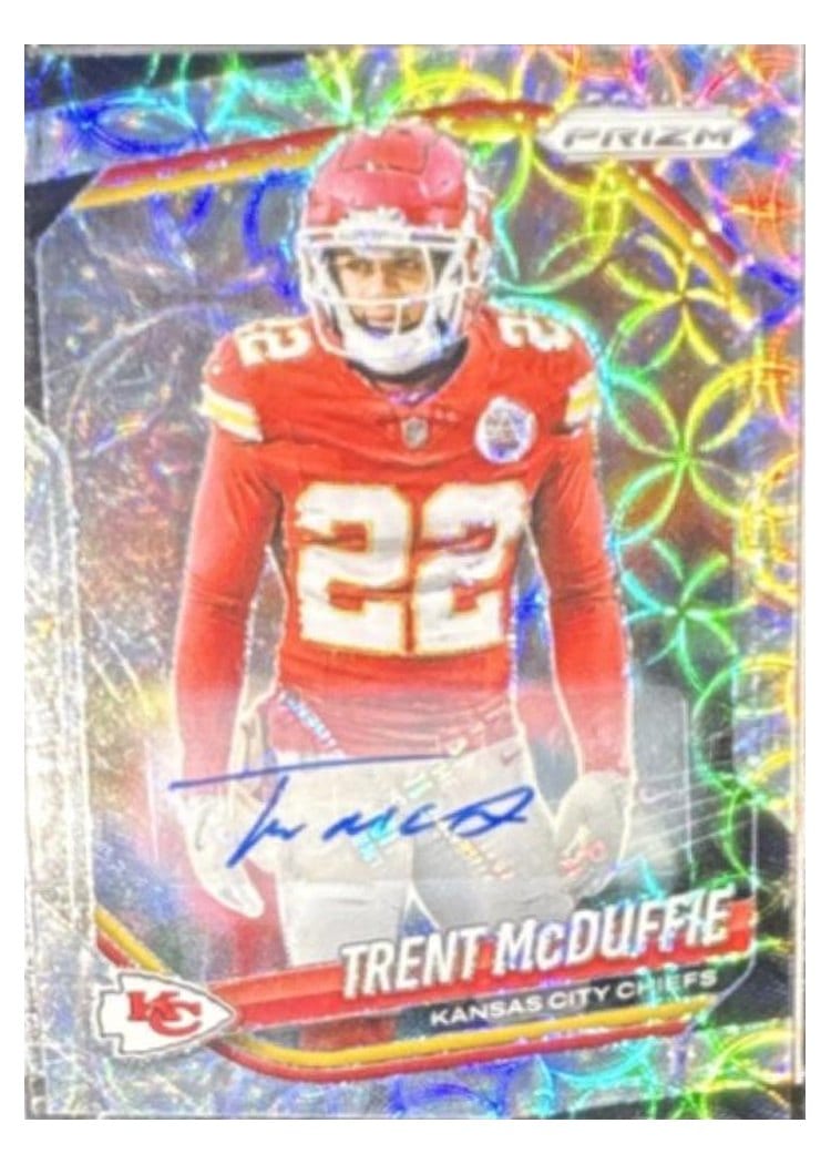 2025 Panini Prizm Base Set Trent McDuffie #177 card