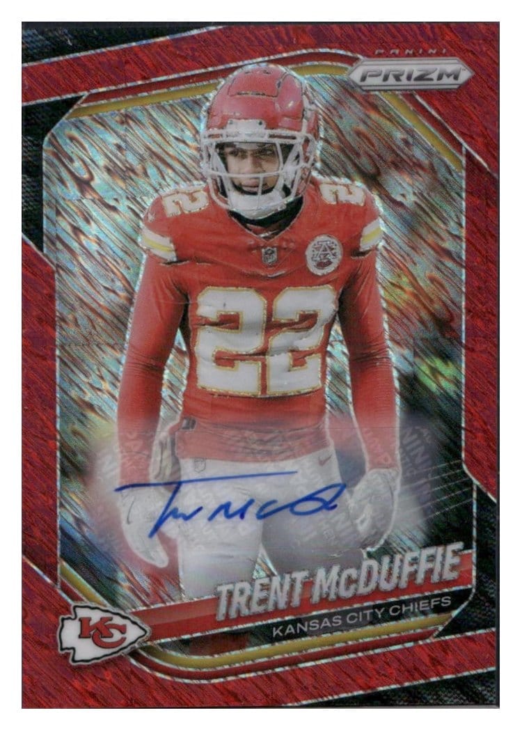 2025 Panini Prizm Base Set Trent McDuffie #177 card