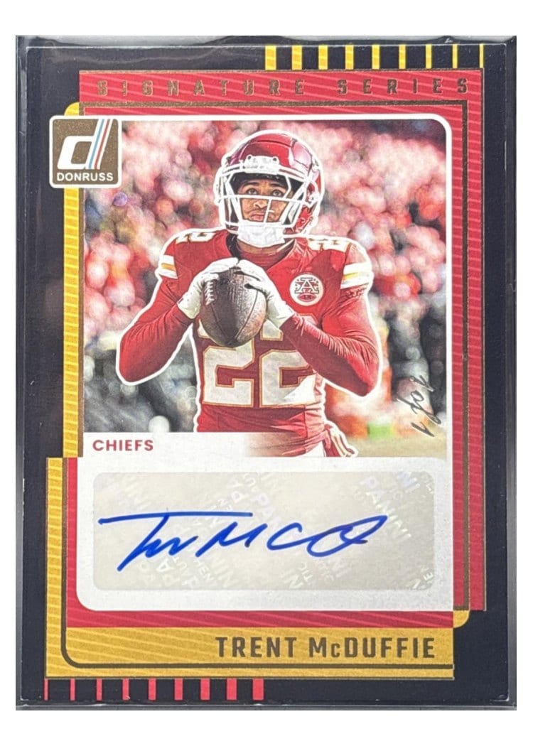 2025 Panini Prizm Base Set Trent McDuffie #177 card