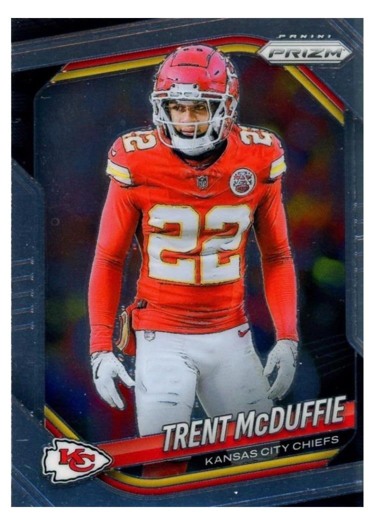 2025 Panini Prizm Base Set Trent McDuffie #177 card