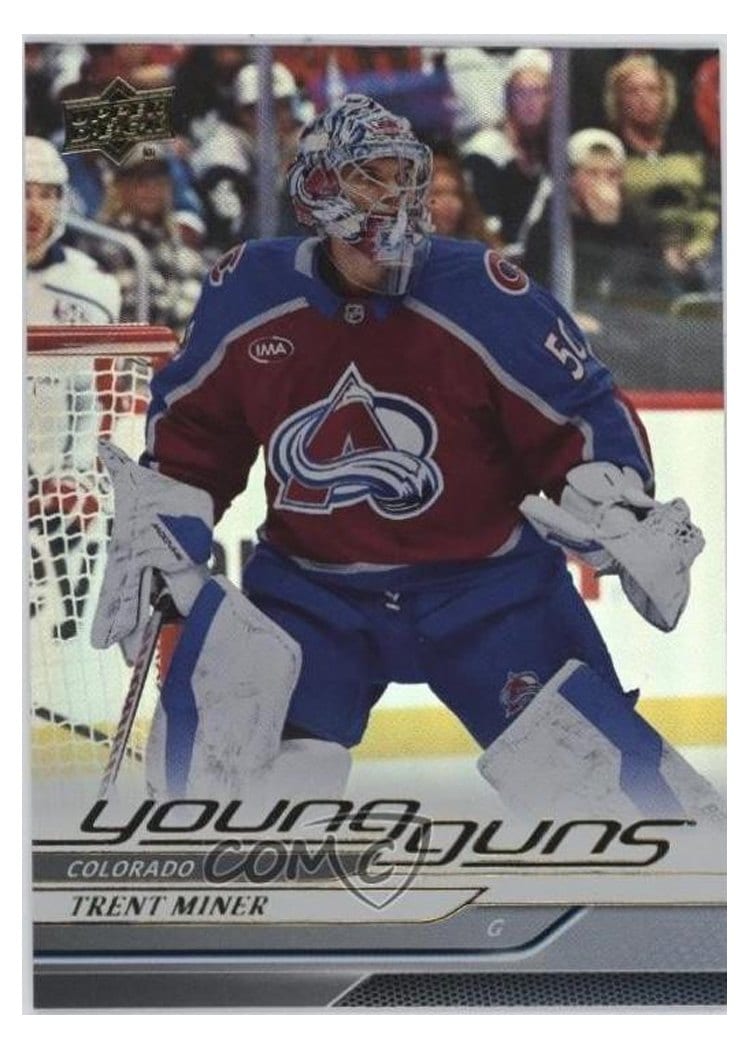 2024-25 Upper Deck Base Set Trent Miner #709 card