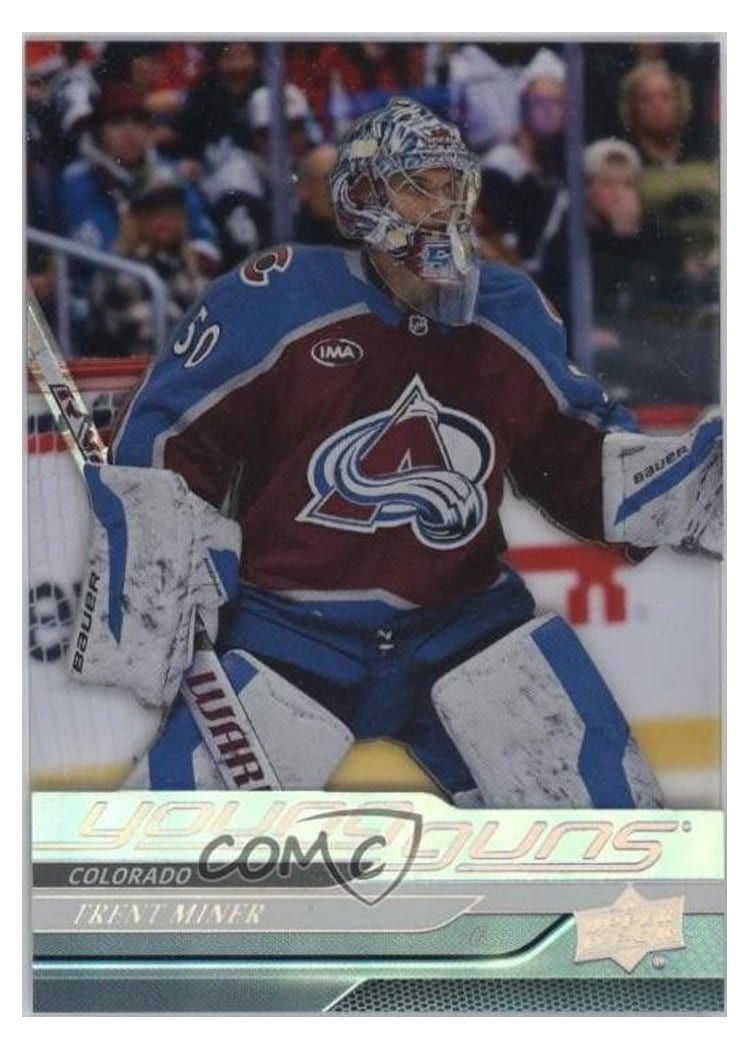 2024-25 Upper Deck Base Set Trent Miner #709 card