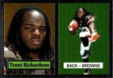 2012 Topps Chrome 1957 Inserts Trent Richardson #5 card