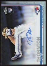 2019 Topps Chrome Autographs Trent Thornton #TT card