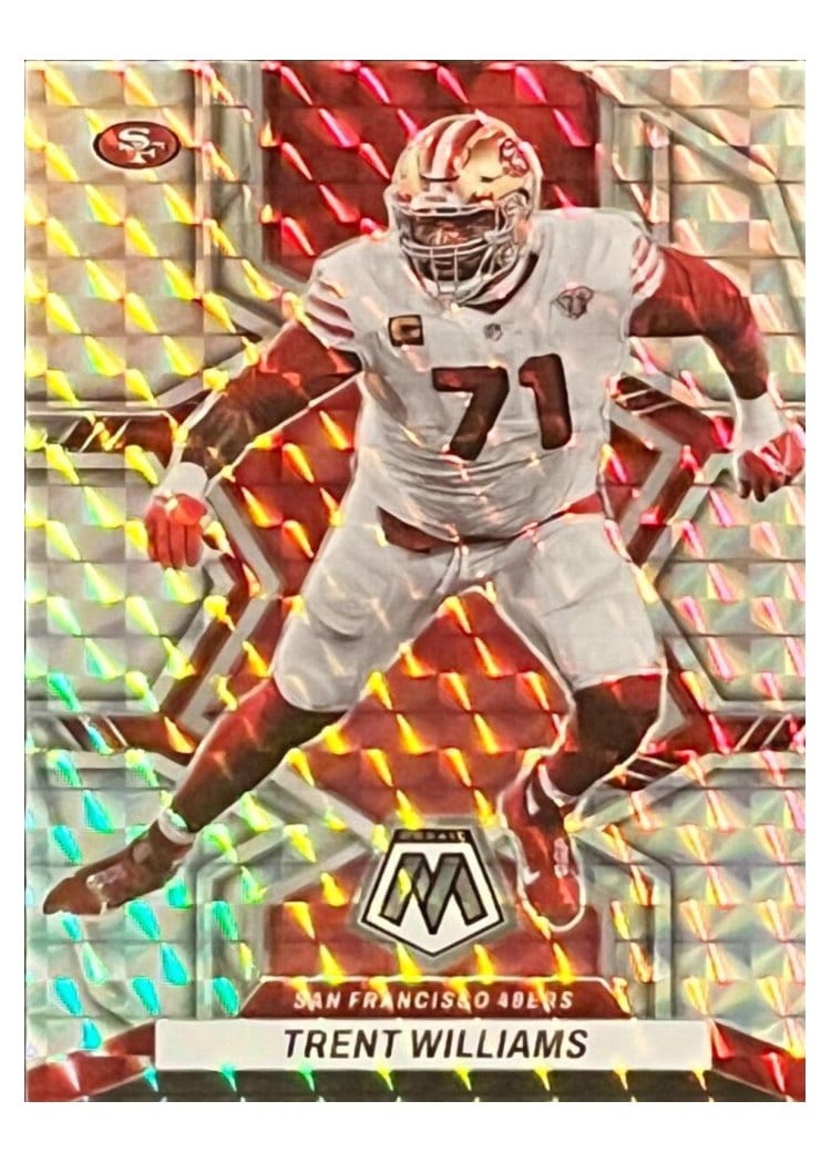 2022 Panini Mosaic Base Set Trent Williams Mosaic #232 card