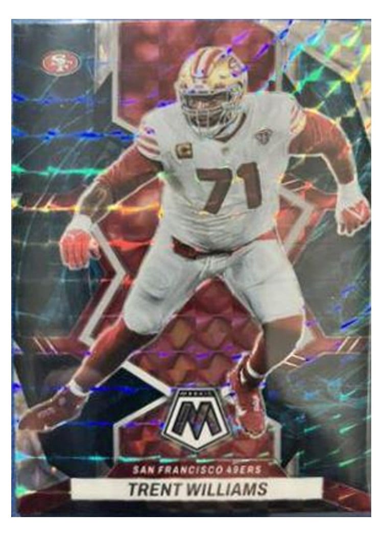 2022 Panini Mosaic Base Set Trent Williams Genesis #232 card