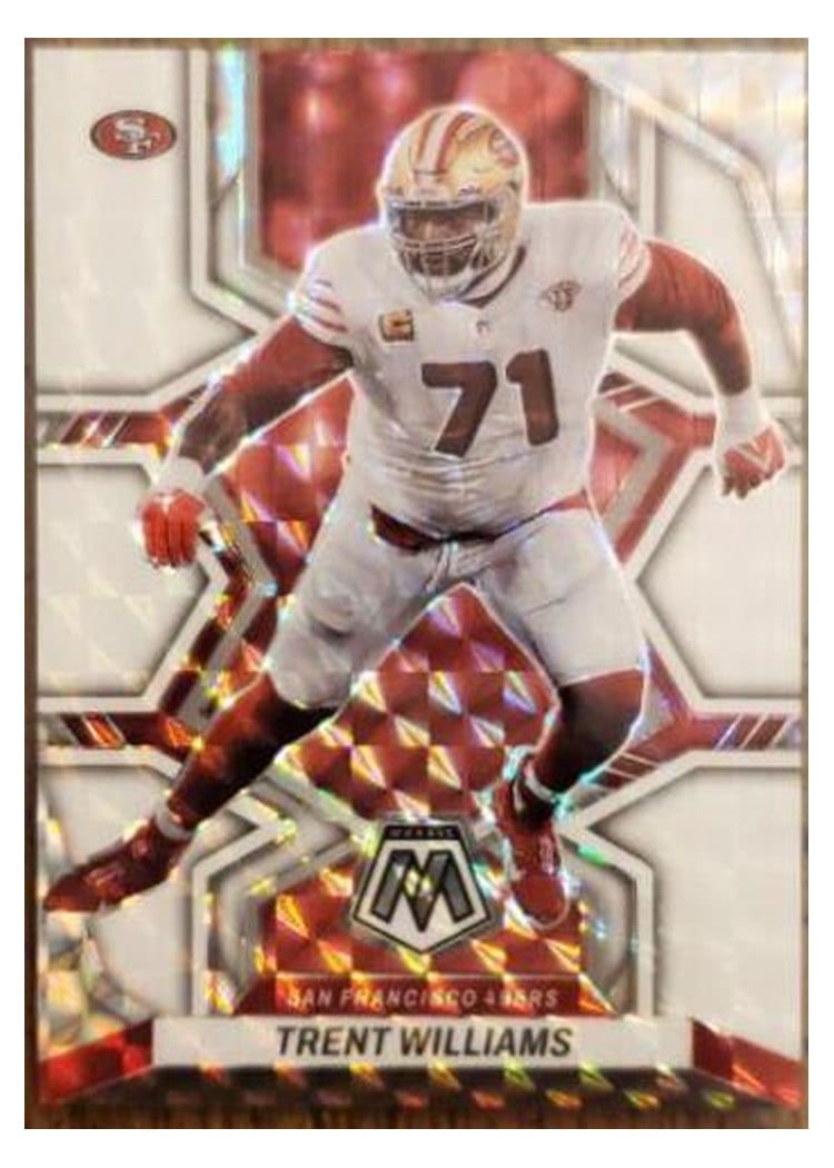 2022 Panini Mosaic Base Set Trent Williams #232 card