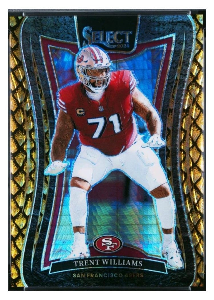 2024 Panini Select Base Set Trent Williams #397 card
