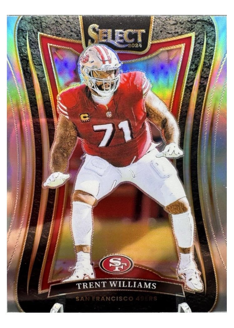 2024 Panini Select Base Set Trent Williams #397 card