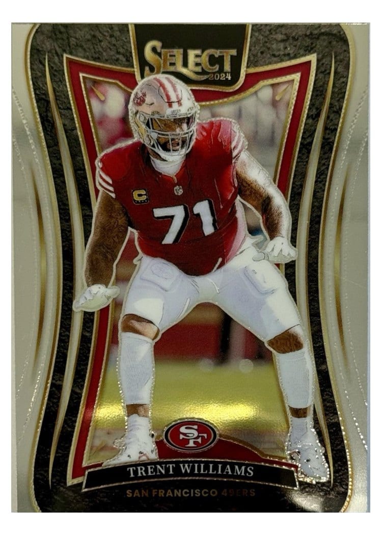 2024 Panini Select Base Set Trent Williams #397 card