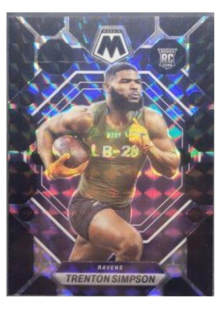 2023 Panini Mosaic Base Set Trenton Simpson #367 card