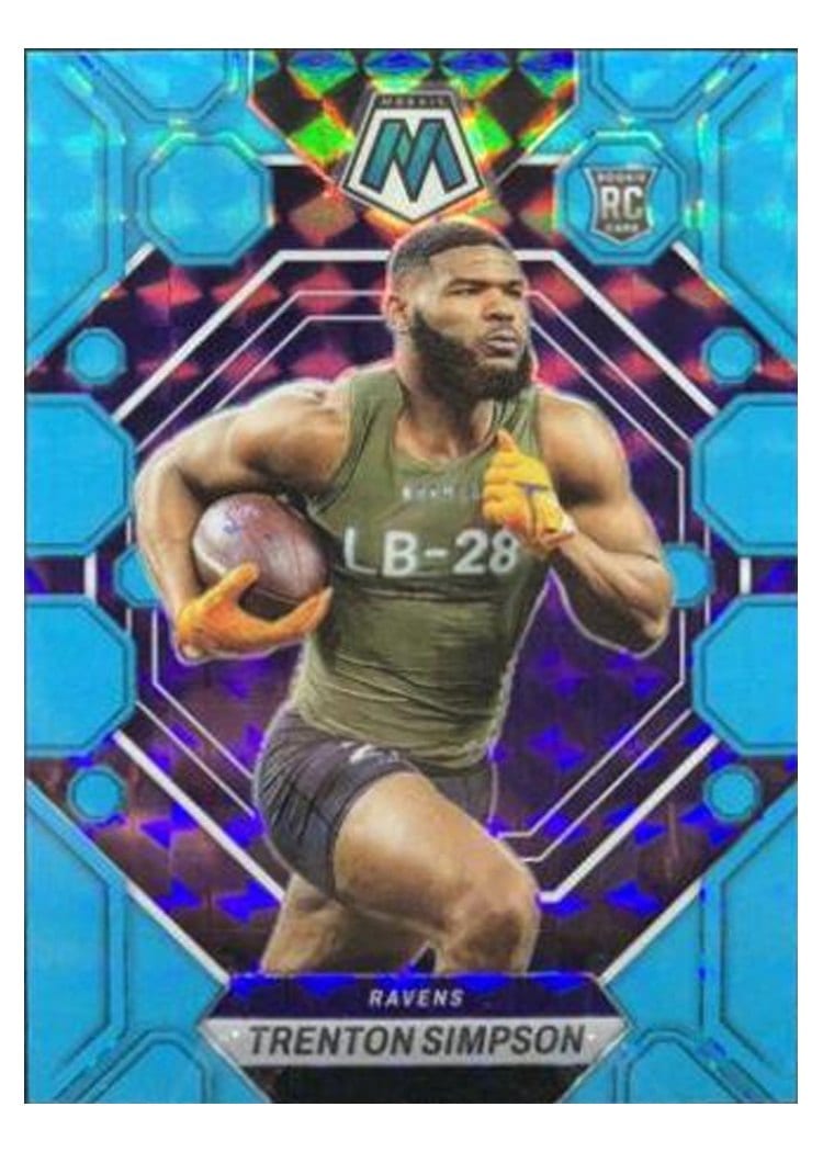 2023 Panini Mosaic Base Set Trenton Simpson #367 card