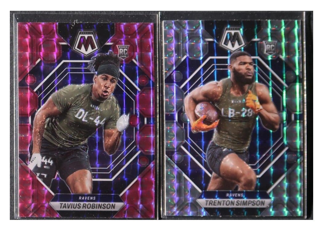 2023 Panini Mosaic Base Set Trenton Simpson #367 card